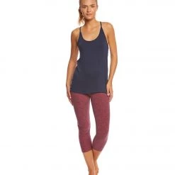 Beyond Yoga Spacedye High Waisted Yoga Capris Imperial Rose/Valor Navy 12 Beyond Yoga Spacedye High Waisted Yoga Capris Imperial Rose/Valor Navy