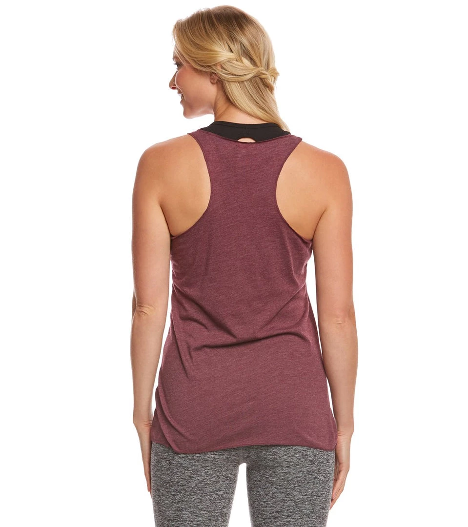 CLOTHING Bella + Canvas Triblend Racerback Workout Tank Top Maroon Triblend 5 CLOTHING Bella + Canvas Triblend Racerback Workout Tank Top Maroon Triblend