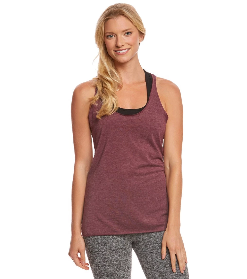 CLOTHING Bella + Canvas Triblend Racerback Workout Tank Top Maroon Triblend 8 CLOTHING Bella + Canvas Triblend Racerback Workout Tank Top Maroon Triblend