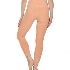 Beyond Yoga Spacedye High Waisted Yoga Capris Coral Dust Melon NEW ARRIVALS