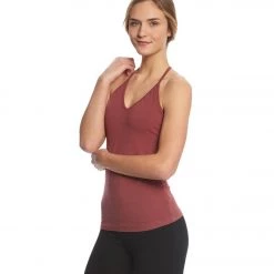 Hard Tail IKat V Back Support Tank Smokey Rose CLOTHING