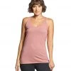 CLOTHING Bella + Canvas Triblend Racerback Workout Tank Top Mauve Triblend