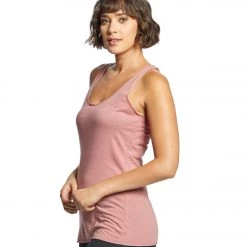 CLOTHING Bella + Canvas Triblend Racerback Workout Tank Top Mauve Triblend