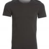 Bella + Canvas Men's Jersey Tee Vintage Black CLOTHING
