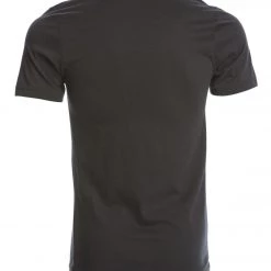 Bella + Canvas Men's Jersey Tee Vintage Black CLOTHING