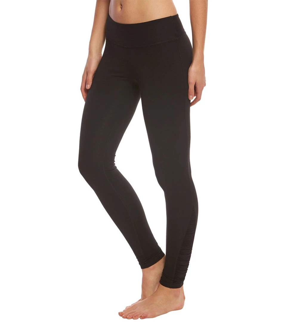 CLOTHING Beyond Yoga Down The Line Yoga Leggings Jet Black 4 CLOTHING Beyond Yoga Down The Line Yoga Leggings Jet Black