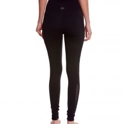 Beyond Yoga Mesh Behavior High Waisted Yoga Leggings With Pockets Jet Black CLOTHING