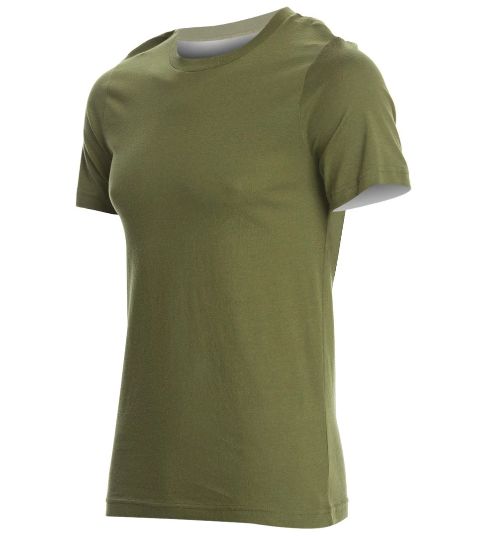 Bella + Canvas Men's Jersey Tee Olive CLOTHING 4 Bella + Canvas Men's Jersey Tee Olive CLOTHING