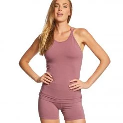 CLOTHING Hard Tail Double Cross Support Tank Crush