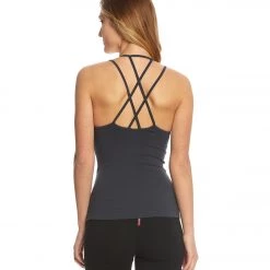 Hard Tail Double Cross Support Tank Dark Knight CLOTHING