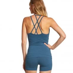 CLOTHING Hard Tail Double Cross Support Tank River