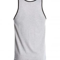 Bella + Canvas Men's Jersey Tank Athletic Heather/Black CLOTHING