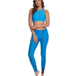 CLOTHING Onzie Shaper Yoga Leggings Indian Blue Venom