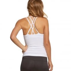 Hard Tail Double Cross Support Tank White 13 Hard Tail Double Cross Support Tank White