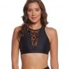 CLOTHING Onzie Briana Yoga Sports Bra Black Mesh 1 CLOTHING Onzie Briana Yoga Sports Bra Black Mesh