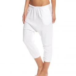 Hard Tail Harem Capris White 9 Hard Tail Harem Capris White
