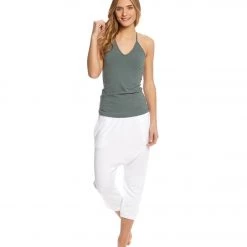Hard Tail Harem Capris White 11 Hard Tail Harem Capris White