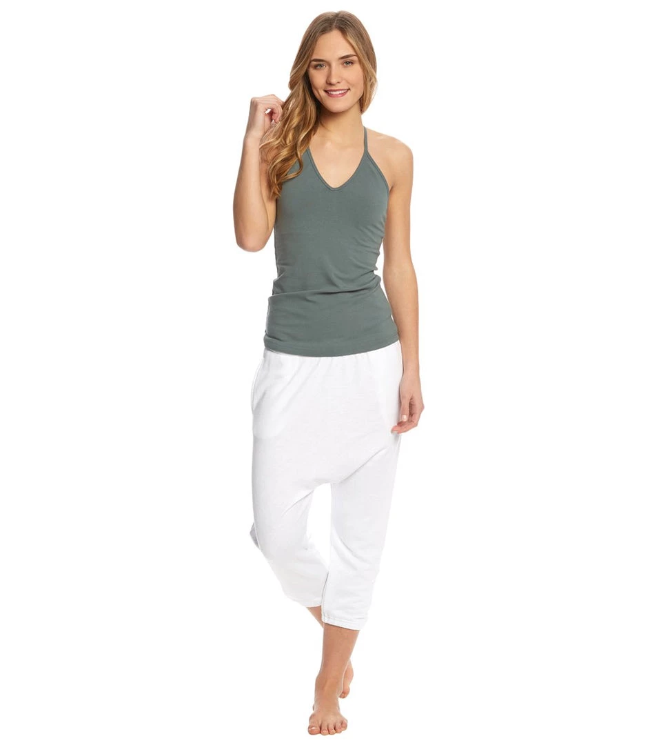 Hard Tail Harem Capris White 6 Hard Tail Harem Capris White