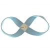 YOGA MATS & PROPS Infinity Strap Cotton Small 13" Yoga Strap Sky
