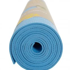 YOGA MATS & PROPS Hugger Mugger Eco Rich Mat Extra Long 74" 3mm Blue Bird