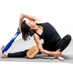 Infinity Strap Stretch Medium 16"-20" Yoga Strap Moonbeam