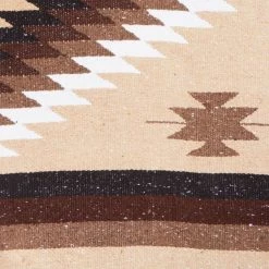 Native Yoga Natural Two Color Extra Fancy Diamond Yoga Blanket Black Natural