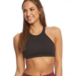 Beyond Yoga Studio Yoga Sports Bra Jet Black