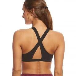 Beyond Yoga Studio Yoga Sports Bra Jet Black