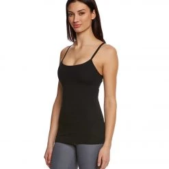 Beyond Yoga Kate Spade Cinched Back Bow Yoga Tank Top Jet Black