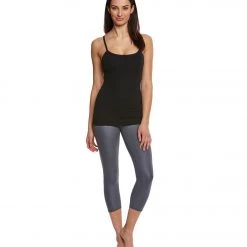 Beyond Yoga Kate Spade Cinched Back Bow Yoga Tank Top Jet Black