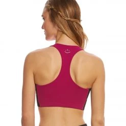 Beyond Yoga Wide Band Stacked Yoga Sports Bra Plumberry 10 Beyond Yoga Wide Band Stacked Yoga Sports Bra Plumberry
