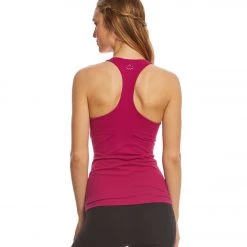 Beyond Yoga Wide Band Stacked Yoga Tank Top Plumberry