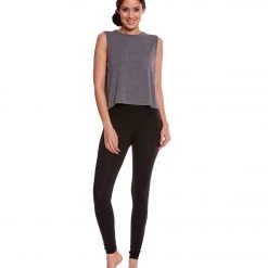 CLOTHING Everyday Yoga Luna Workout Muscle Tee Grey