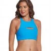 Onzie Open Heart Yoga Sports Bra Indian Blue