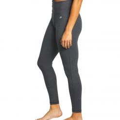 Marika Tummy Control Yoga Long Leggings Heather Charcoal CLOTHING