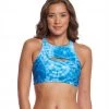 Onzie Open Heart Yoga Sports Bra Tie Dye Blue Yoga Sports Bras 2 Onzie Open Heart Yoga Sports Bra Tie Dye Blue Yoga Sports Bras