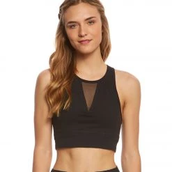 CLOTHING Beyond Yoga Quilt Ahead Keyhole Yoga Bralette Jet Black 13 CLOTHING Beyond Yoga Quilt Ahead Keyhole Yoga Bralette Jet Black
