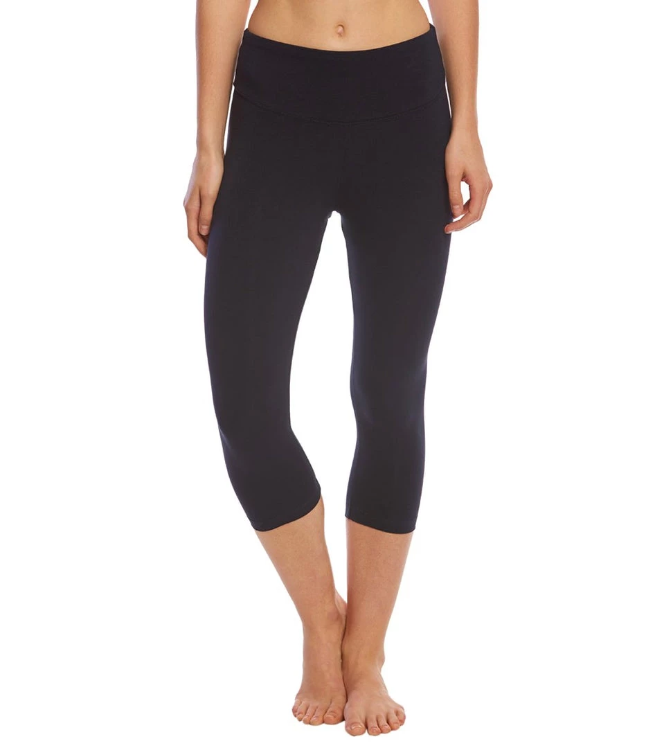 CLOTHING Marika Tummy Control Cotton Yoga Capris 3 CLOTHING Marika Tummy Control Cotton Yoga Capris
