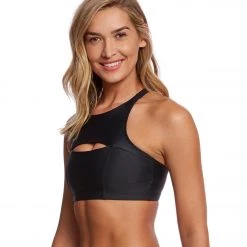 Yoga Sports Bras Onzie Open Heart Yoga Sports Bra Black