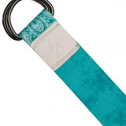 YOGA MATS & PROPS Yoga Design Lab Yoga Strap 8' Mandala Turquoise