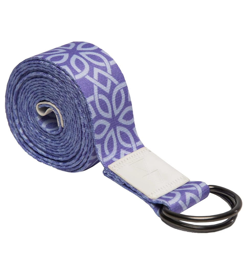 Yoga Design Lab Yoga Strap 8' Floral Flow 9 Yoga Design Lab Yoga Strap 8' Floral Flow