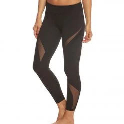 CLOTHING Beyond Yoga Quilt Ahead 7/8 Yoga Leggings Jet Black