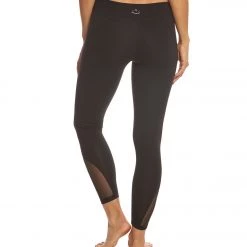 CLOTHING Beyond Yoga Quilt Ahead 7/8 Yoga Leggings Jet Black