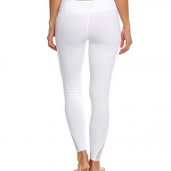 Beyond Yoga Quilt Ahead 7/8 Yoga Leggings White