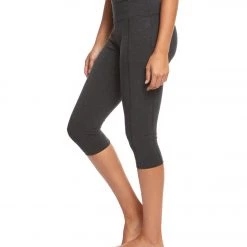 Marika Slimming Yoga Capris Heather Charcoal