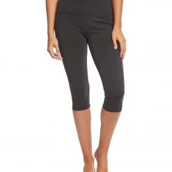 Marika Slimming Yoga Capris Heather Charcoal