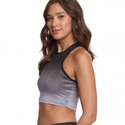 Beyond Yoga Fade To Black Studio Yoga Bralet Fade To Black
