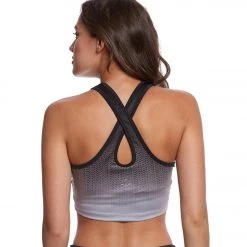Beyond Yoga Fade To Black Studio Yoga Bralet Fade To Black