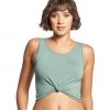 Onzie Knot Yoga Crop Top Sage
