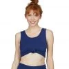 CLOTHING Onzie Knot Yoga Crop Top Thunder